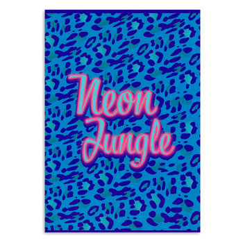 Neon Jungle, Zeszyt w kratkę, A4 - Paperdot