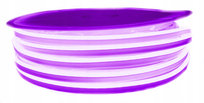 Neon Led Flex 12v Taśma Led Fioletowa Wododporna Taśma Neon 12v