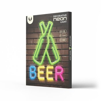 Neon PLEXI LED BEER multikolor FPNE08X Forever Light - Inny producent