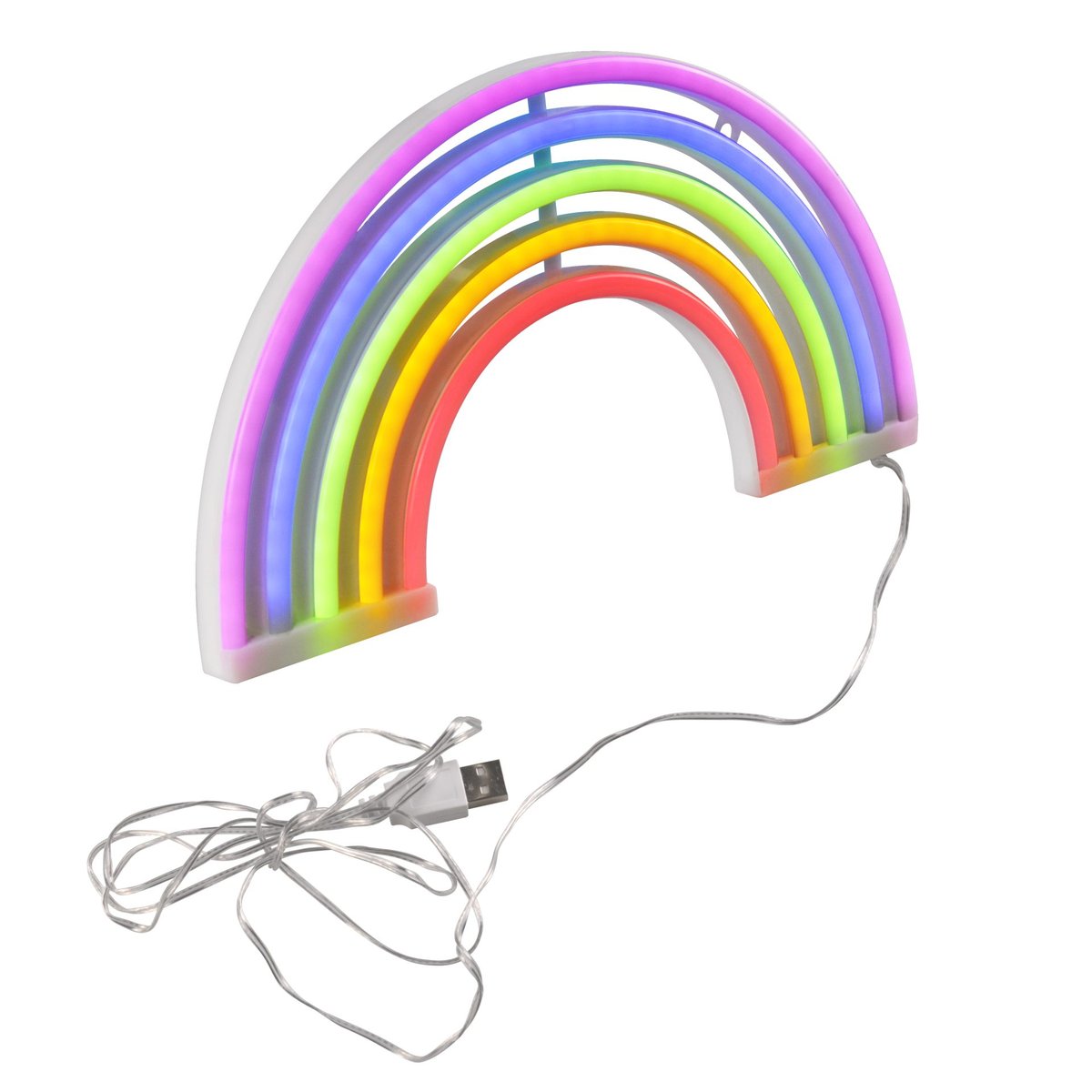 Sanico Goldlux NEON TĘCZA lampka dekoracyjna USB A+zasilanie bateryjne IP20 - 327130