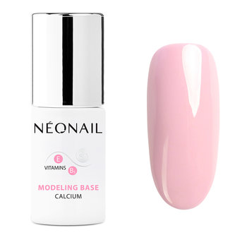 NEONAIL Baza Hybrydowa do paznokci MODELING BASE CALCIUM BLUSH BOOMER 7,2 ml - NEONAIL