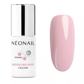 NEONAIL Baza Hybrydowa do paznokci MODELING BASE CALCIUM NEUTRAL PINK 7,2 ml - NEONAIL