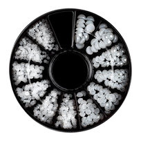 NEONAIL Karuzela z ozdobami - Białe Perełki 02