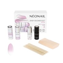 NEONAIL Zestaw do manicure hybrydowego BABY BOOMER SET ROSE NEONAIL