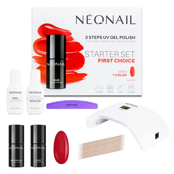NEONAIL Zestaw do manicure hybrydowego FIRST CHOICE STARTER SET - NEONAIL