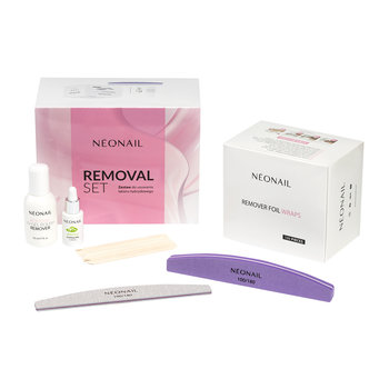 NEONAIL Zestaw do Usuwania Lakieru Hybrydowego REMOVAL SET - NEONAIL