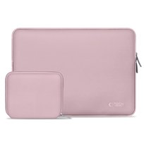Neoslim etui + saszetka na akcesoria torba pokrowiec na laptopy 15-16 cali dell acer asus hp lg msi huawei lenovo surface samsung - dusty rose TECH-PROTECT