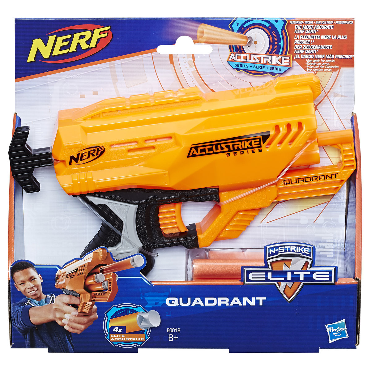 NERF, Accustrike Quadrant, wyrzutnia