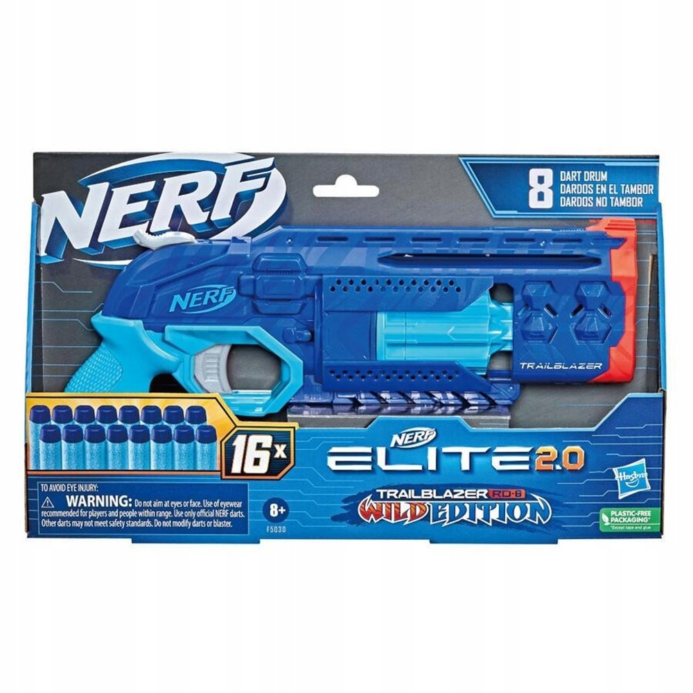 Фото - Іграшкова зброя Hasbro NERF F5030 BLASTER ELITE 2.0 TRAILBLAZER RD8 + 16 strzałek 