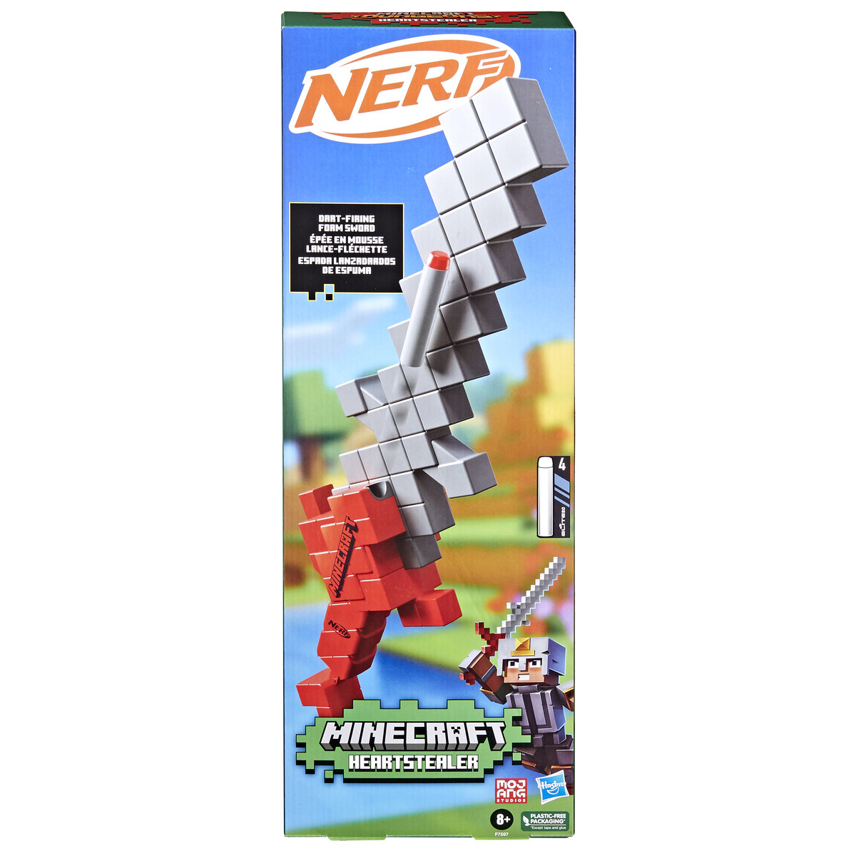 Фото - Іграшкова зброя Hasbro Nerf Minecraft Hearstealer, F7597 