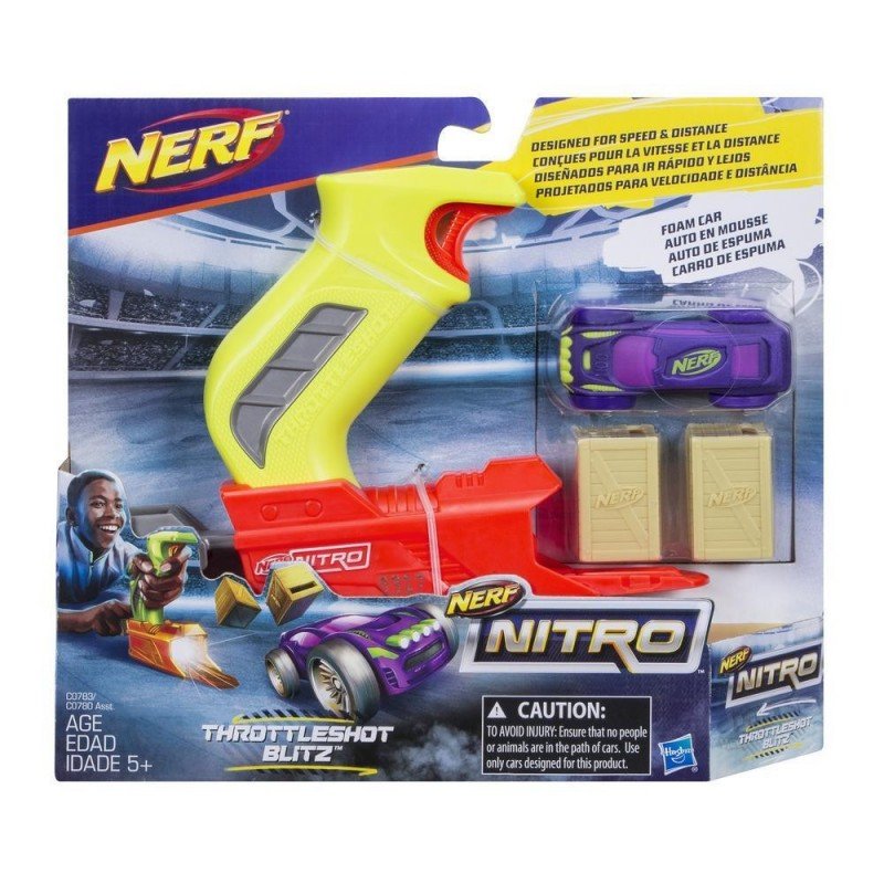 NERF, Nitro, Tor, Throttleshot Blitz, zielony, C0780/C0783
