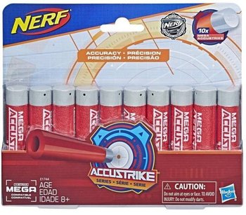 Nerf Strzałki Mega Accustrike 10 szt. E1744 - Hasbro