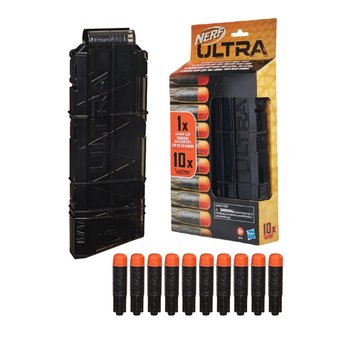 Nerf Ultra magazynek na 10 strzałek + strzałki 10 szt. E9016 - Hasbro