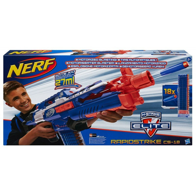 Zdjęcia - Broń zabawkowa Hasbro Nerf, wyrzutnia Elite Rapidstike 