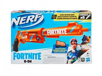 Nerf x Fortnite, wyrzutnia Fortnite 6SH + 6 strzałek, F2678 - Nerf