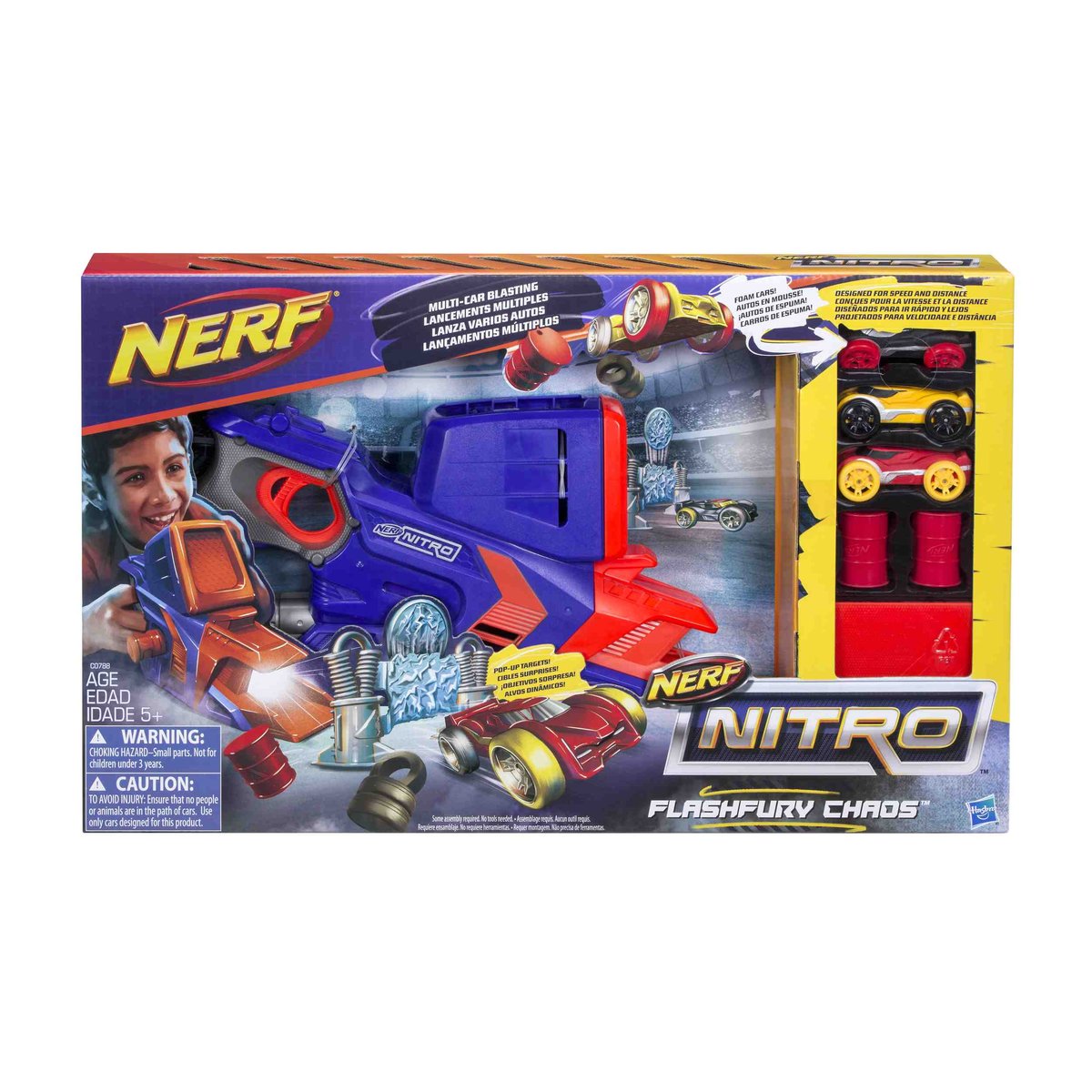 Nerf, Zestaw Nitro Flashfury Chaos, C0788