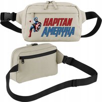 NERKA SASZETKA BIODROWA BEŻOWA KAPITAN AMERYKA SPORT MARVEL BOHATEROWIE WZ Inna marka