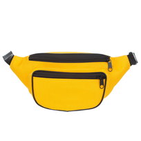 Nerka Saszetka Na Biodro Nieprzemakalna Żółta