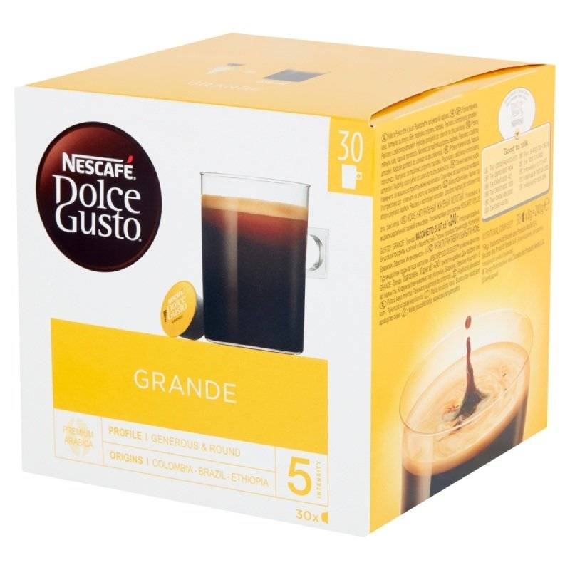 Nescafe kawa kapsułki Dolce Gusto Grande 30 kapsułek Nescafe Dolce Gusto Sklep EMPIK COM