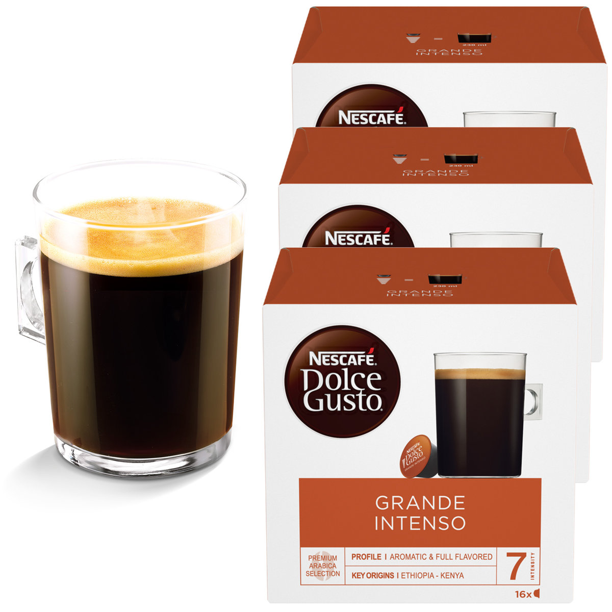 Nescafe Kawa Kapsu Ki Dolce Gusto Grande Intenso Kapsu Ek Nestle Sklep Empik Com