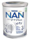 Nestle, Nan OptiPro Plus 3, HM-0, Mleko modyfikowane Junior dla dzieci po 1 roku, 800 g - NAN