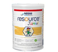 Nestle, Resource Junior preparat odżywczy w proszku dla dzieci po 1. roku życia smak waniliowy 400g