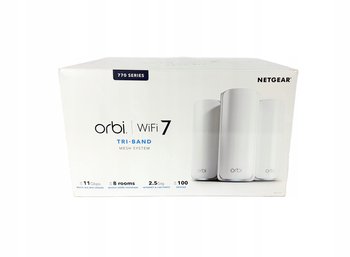 Netgear Orbi RBE773 WiFi 7 Tri-Band Mesh System RBE773-100EUS - Netgear