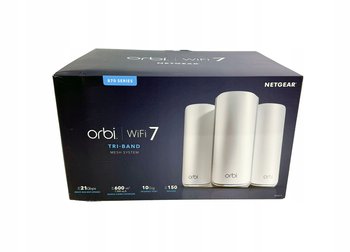 Netgear Orbi RBE873 WiFi7 Tri-Band Mesh System RBE873-100EUS 870 Series - Netgear