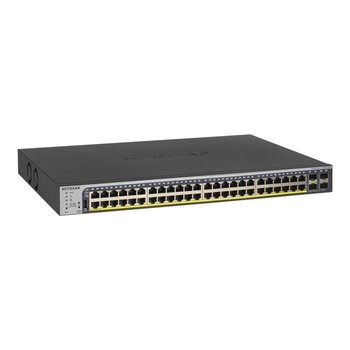 NETGEAR ProSafe GS752TPv2 48-portowy zarządzalny przełącznik Ethernet — obsługa 3 warstw — modułowość — skrętka, światłowód - Netgear