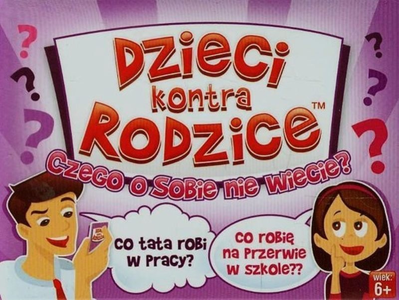 NetMedia, Gra Rodzinna Dzieci Kontra Rodzice Czego O Sobie Nie Wiecie ...