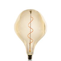 NETTLIFE 1 x E27 3W Duża żarówka LED, nietypowy kształt, lampa wisząca o nieregularnym kształcie, 2200K, ciepła biel – nieściemnialna