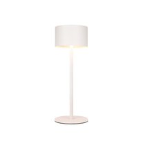 NETTLIFE Bezprzewodowa lampa stołowa LED, 2 sztuki: ściemnialna lampa stołowa dotykowa z 3 temperaturami barwowymi, regulowana wysokość, USB