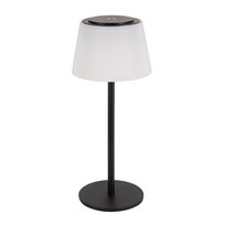 NETTLIFE Bezprzewodowa lampka nocna LED, ładowana przez USB, dotykowa, ściemnialna, czarna, 3600 mhA