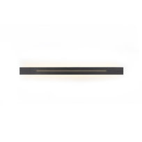 NETTLIFE Kinkiet LED do wnętrz - Nowoczesna lampa do przedpokoju 60CM Lampa do salonu 20W Lampa do przedpokoju Sypialnia czarna