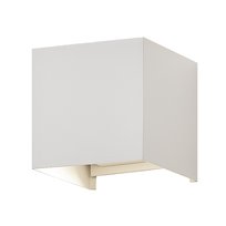 NETTLIFE Kinkiet wewnętrzny - Up Down Czarny kinkiet zewnętrzny Zewnętrzny kinkiet LED 5W IP65 ciepły biały