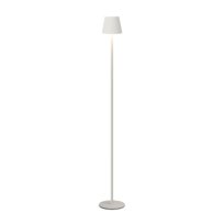 NETTLIFE Lampa podłogowa LED Czarna Nowoczesna Ściemnialna 125 cm 3 Temperatury Barwowe USB Salon