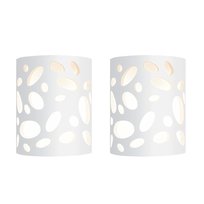 NETTLIFE Lampa ścienna do korytarza - oświetlenie w górę i w dół - nowoczesny design - E14