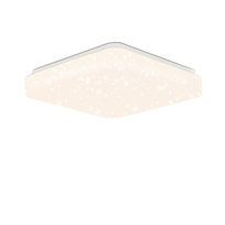 NETTLIFE Lampa sufitowa LED, 21 cm Lampa Starry Sky, 15 W kwadratowa, neutralna biel, dekoracja w kształcie gwiazdy do pokoju dziecięcego