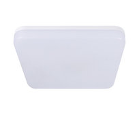 NETTLIFE Lampa sufitowa LED 22CM kwadratowa lampa łazienkowa IP54 18W biała 5000K