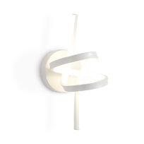 NETTLIFE LED Kinkiet Czarny Wnętrze 7W Ciepła Biel 3000K Nowoczesne Schody Aluminium