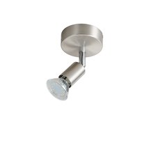 NETTLIFE Nowoczesna GU10 ze stali nierdzewnej obrotowa o 330° LED Plafon Ścienna Sufitowa dla Salonów sypialni (bez żarówki)