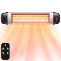 NETTLIFE Ogrzewanie promiennikowe Taras Ogrzewanie na podczerwień - 2500W Zewnętrzne ogrzewanie promiennikowe na podczerwień