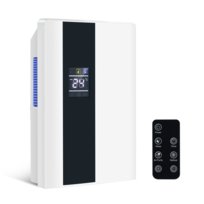 NETTLIFE Osuszacz powietrza 2000 ml z pilotem, 24-godzinnym timerem, czyszczeniem UV i trybem uśpienia (biały)