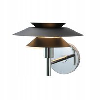 NETTLIFE Ścienna lampa wewnętrzna czarna - G9 nowoczesny projekt lampy sypialnianej Bez żarówki (Max. 25W)