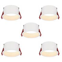 NETTLIFE Spots LED encastrables 5 zestawów 5W IP44