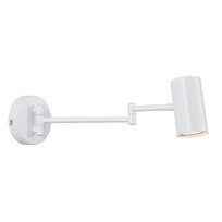 NETTLIFE Wandlamp Wandverlichting Wit Binnen GU10 Slaapkamer Modern Schwenkbaar Metaal