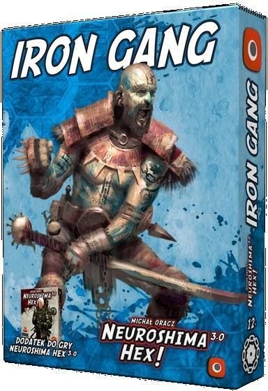 Neuroshima hex 3.0 iron gang, Portal Games, gra planszowa