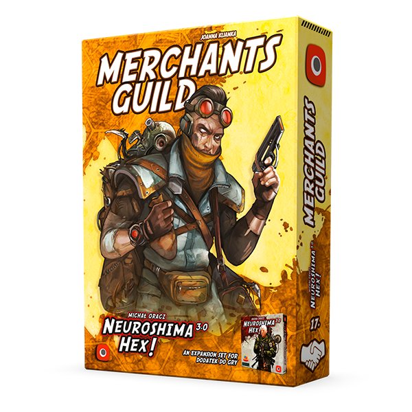 Neuroshima HEX 3.0: Merchants Guild PL/ENG, gra planszowa, Portal Games