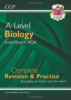 New A-Level Biology for 2018: AQA Year 1 & 2 Complete Revision & Practice with Online Edition - Cgp Books