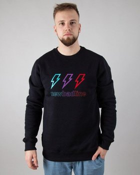 New Bad Line, bluza męska, hoody thunder, czarny, rozmiar L New Bad Line, bluza męska, hoody thunder, czarny, rozmiar L